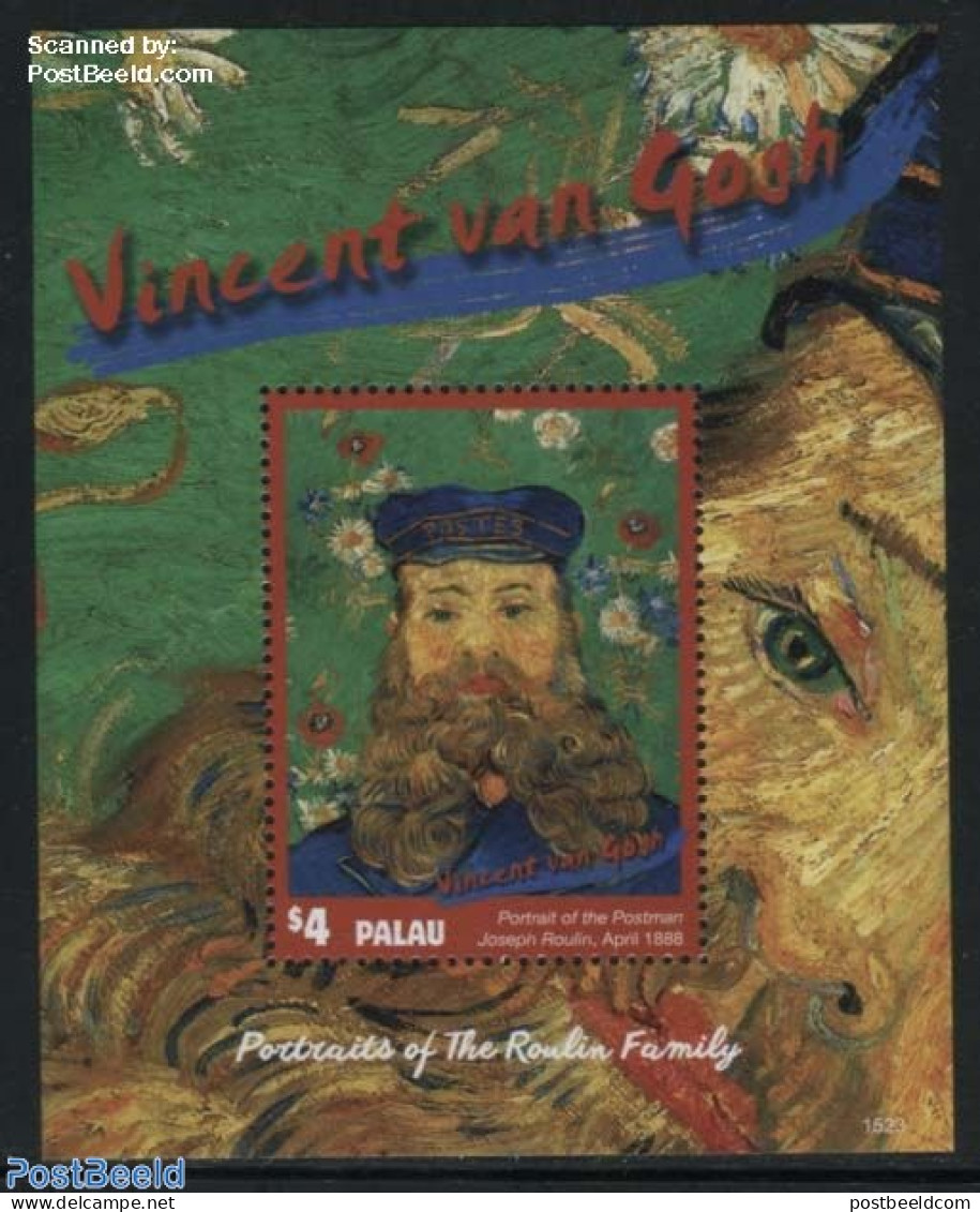 Palau 2015 Vincent Van Gogh S/s, Mint NH, History - Netherlands & Dutch - Post - Art - Modern Art (1850-present) - Pai.. - Geography