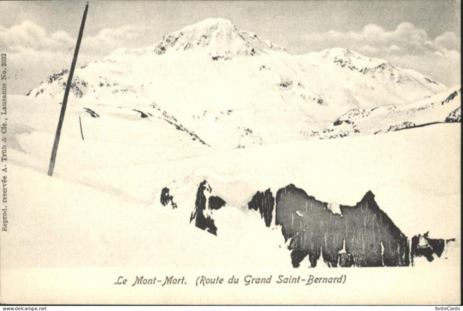 11019465 Mont Mort Route Grand Saint Bernhard Mont Mort - Other & Unclassified