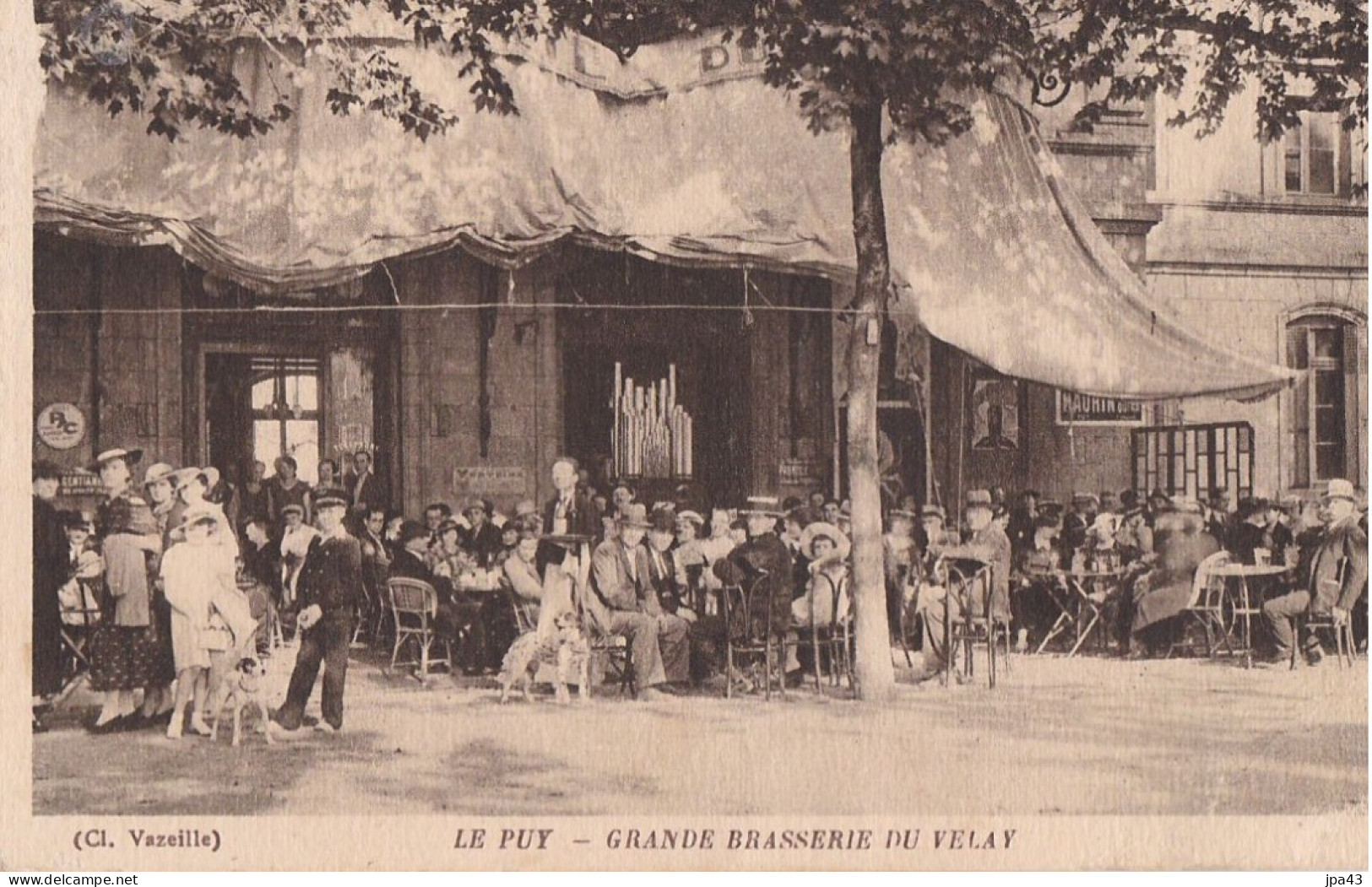 LE PUY En VELAY Grande Brasserie Du VELAY - Le Puy En Velay