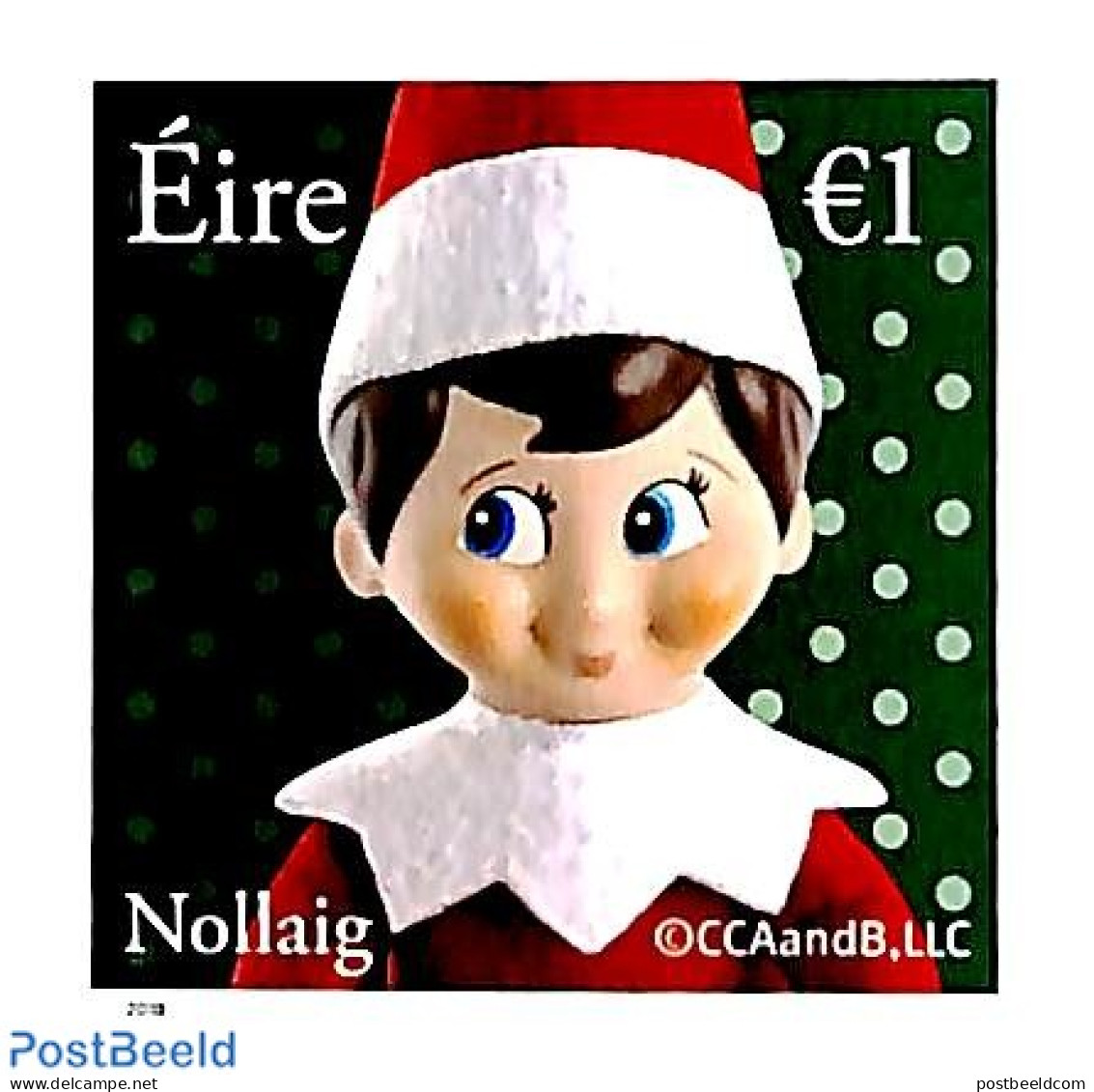 Ireland 2018 The Elf On The Shelf 1v S-a, Mint NH, Religion - Christmas - Ongebruikt