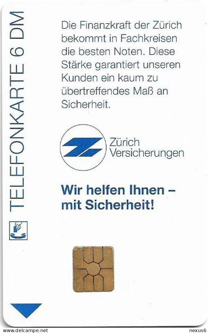 Germany - Zürich Versicherungen 2 - O 1685 - 08.1994, 6DM, 9.000ex, Mint - O-Series : Séries Client