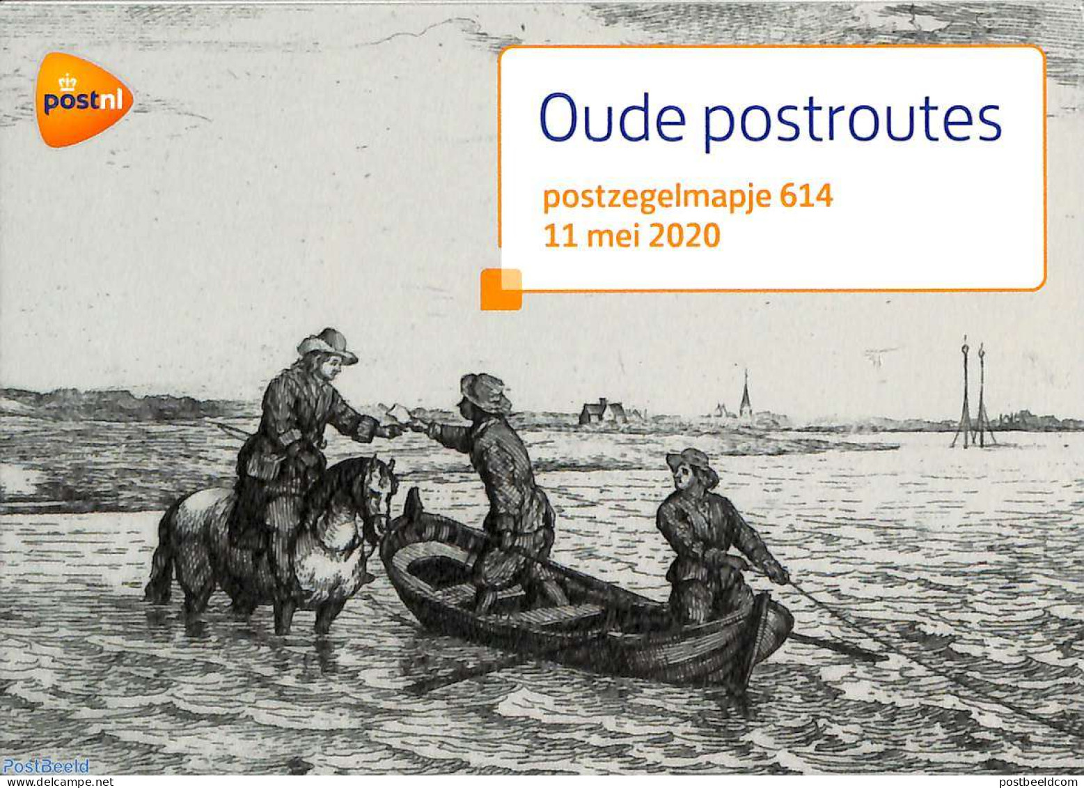 Netherlands 2020 Europa, Old Postal Roads, Presentation Pack 614, Mint NH, History - Nature - Europa (cept) - Horses -.. - Ungebraucht