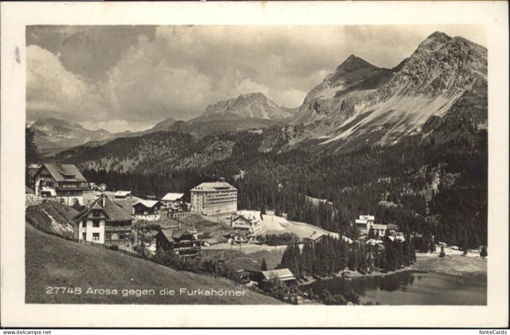 11019428 Arosa GR Furkahoerner Arosa - Andere & Zonder Classificatie