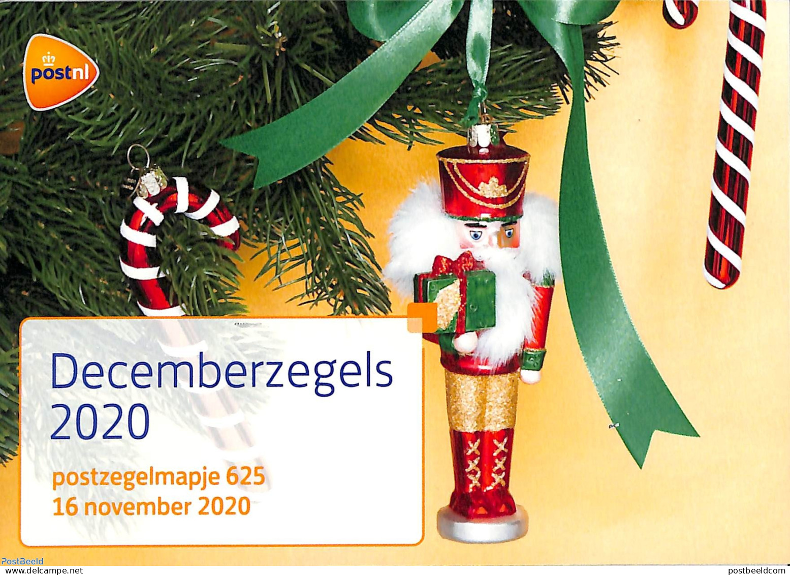 Netherlands 2020 Christmas, Presentation Pack 625, Mint NH, Religion - Christmas - Unused Stamps