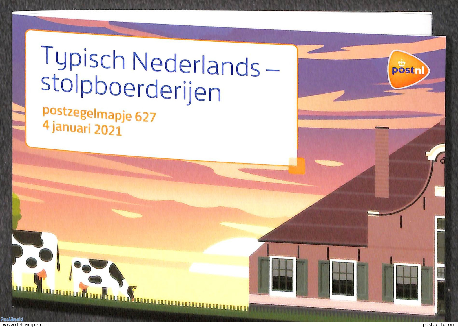Netherlands 2021 Typical Dutch, Jar Farm Presentation Pack 627, Mint NH, Art - Architecture - Carnets Et Roulettes