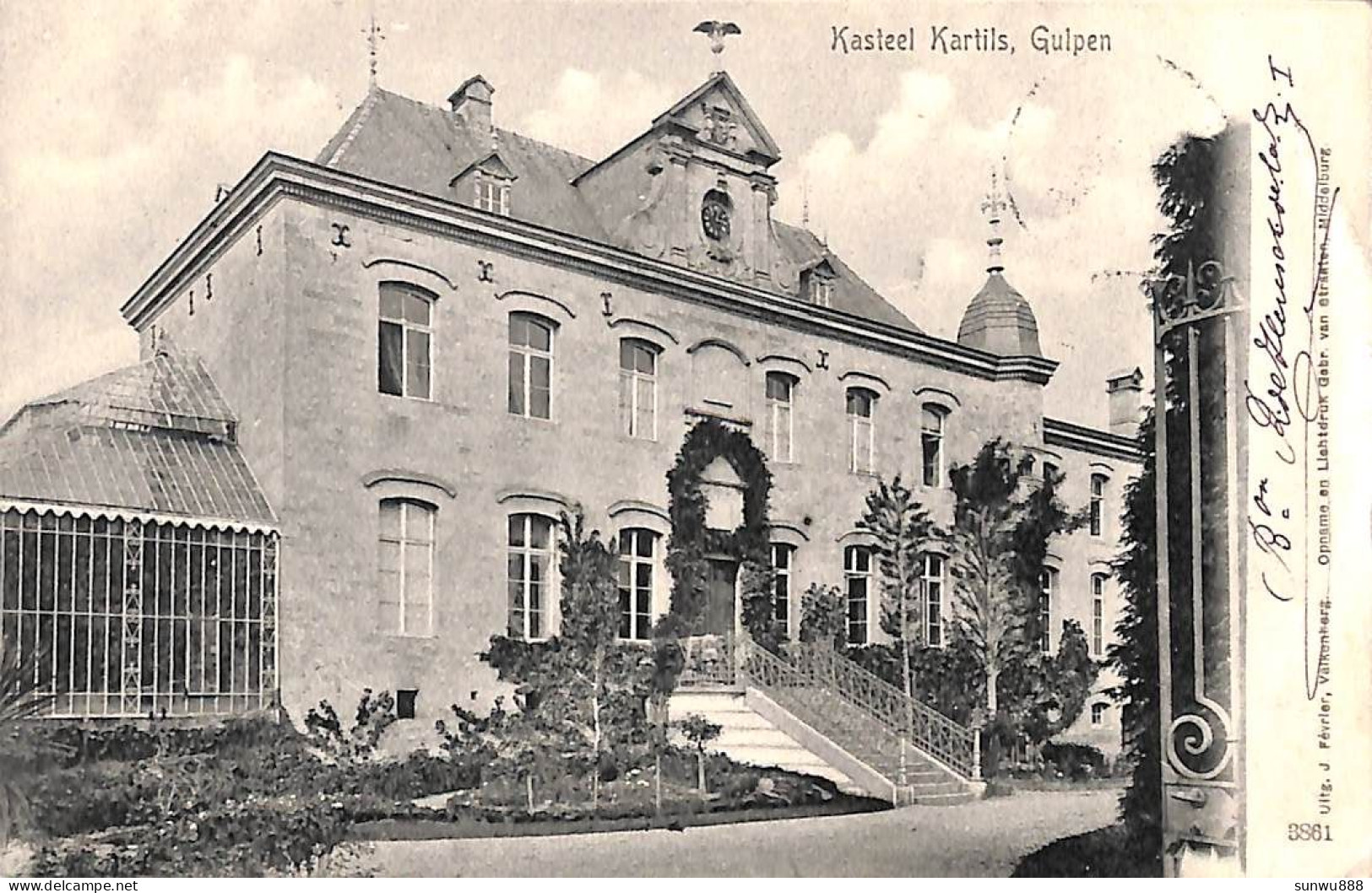 Kasteel Kartils Gulpen (Uitg. J. Février 1904) - Andere & Zonder Classificatie