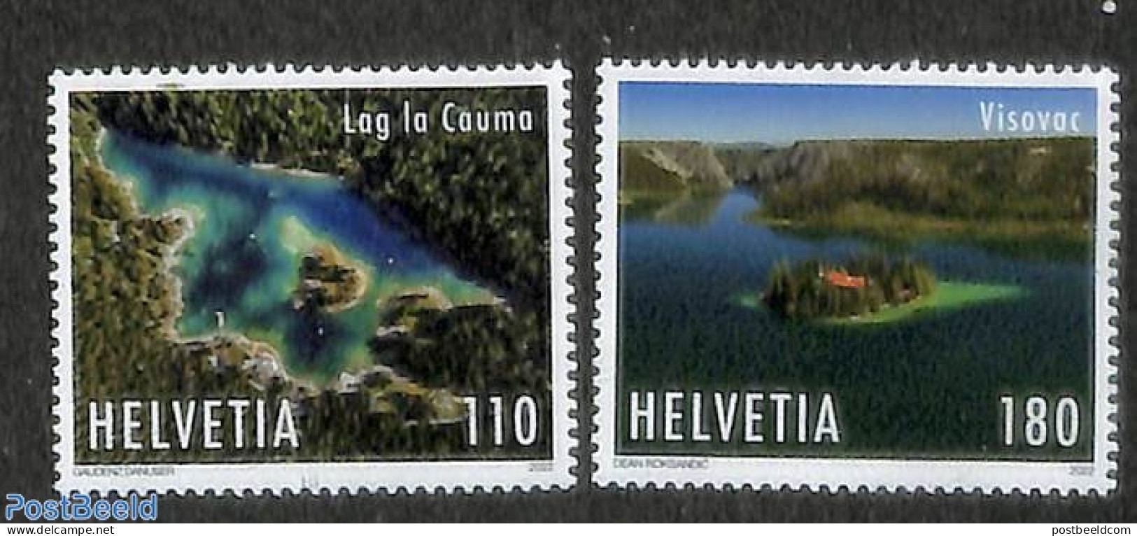 Switzerland 2022 Joint Issue With Croatia 2v, Mint NH, Various - Joint Issues - Neufs