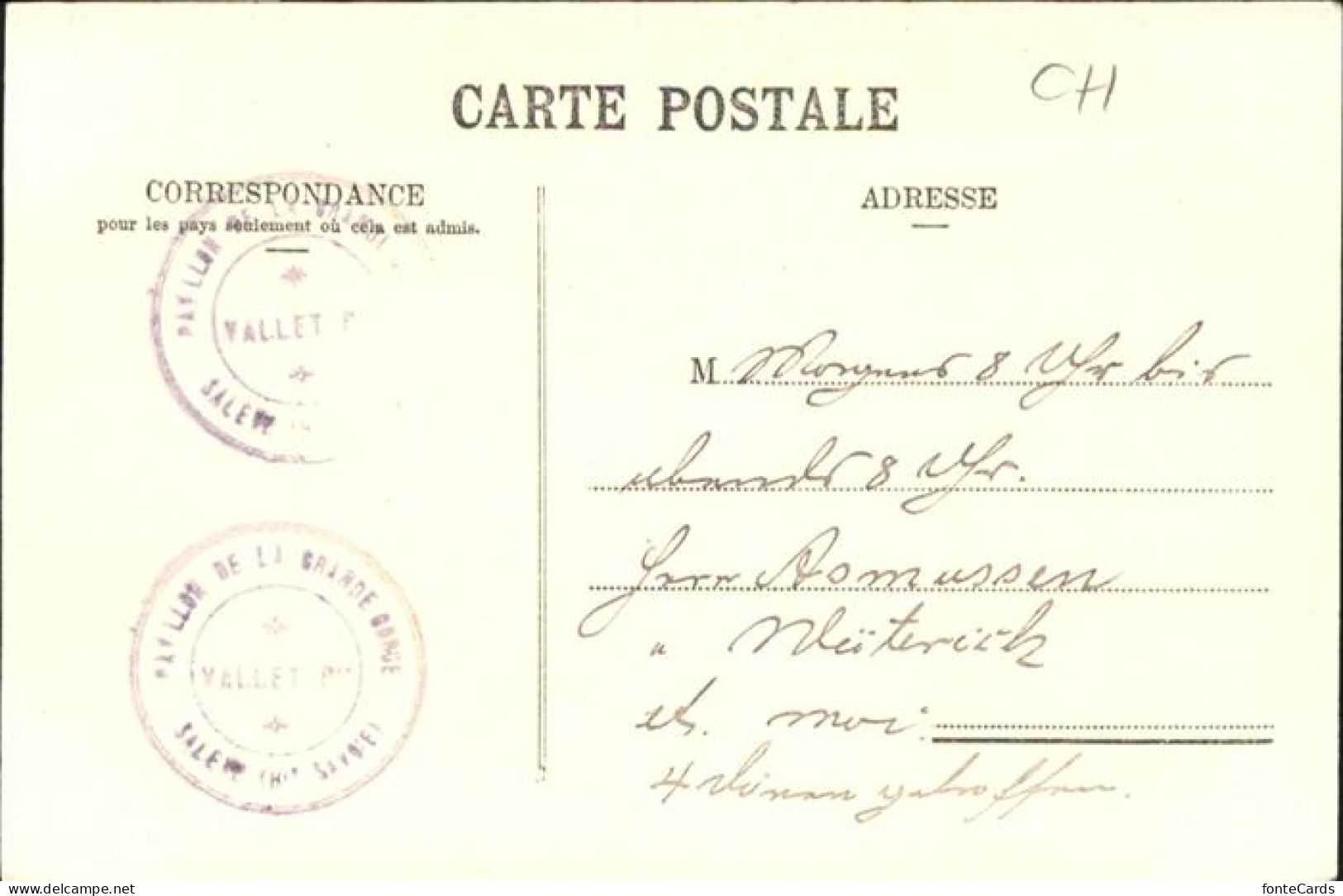 11019350 Geneve GE Saleve Sorciere Et La Tour Pitons Geneve - Other & Unclassified