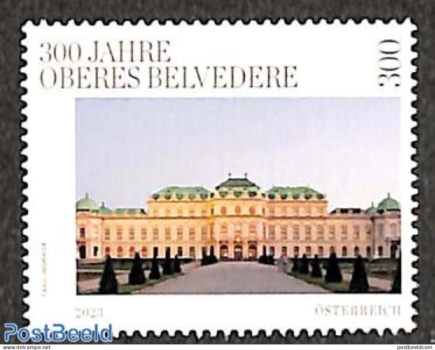 Austria 2023 Oberes Belvedere 1v, Mint NH, Art - Castles & Fortifications - Unused Stamps