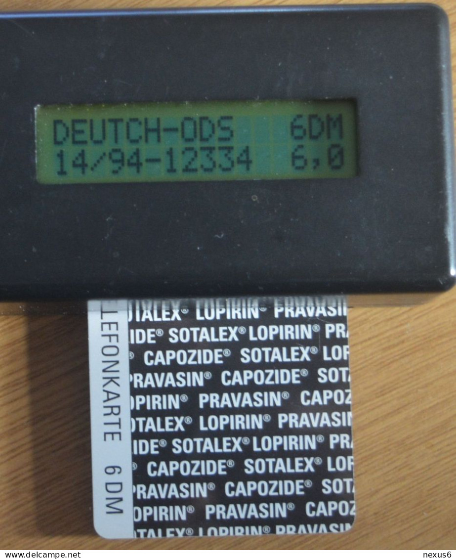 Germany - Bristol-Myers Squibb 5 - O 0167 - 02.1997, 6DM, 5.000ex, Mint - O-Series : Séries Client