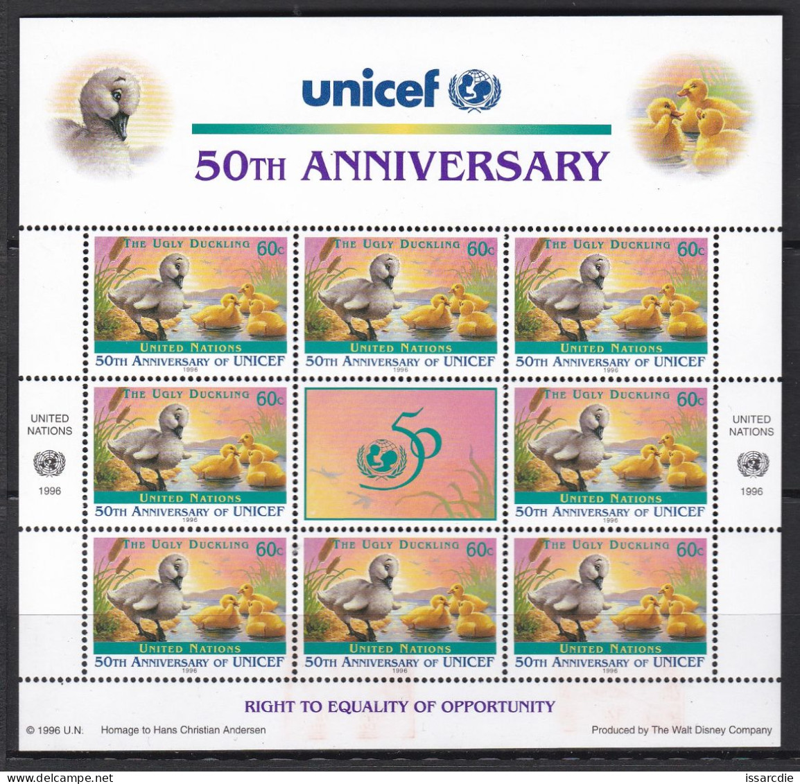 Nations-Unis New -York  Feuillet  Protection De La Nature Neufs ** - Unused Stamps