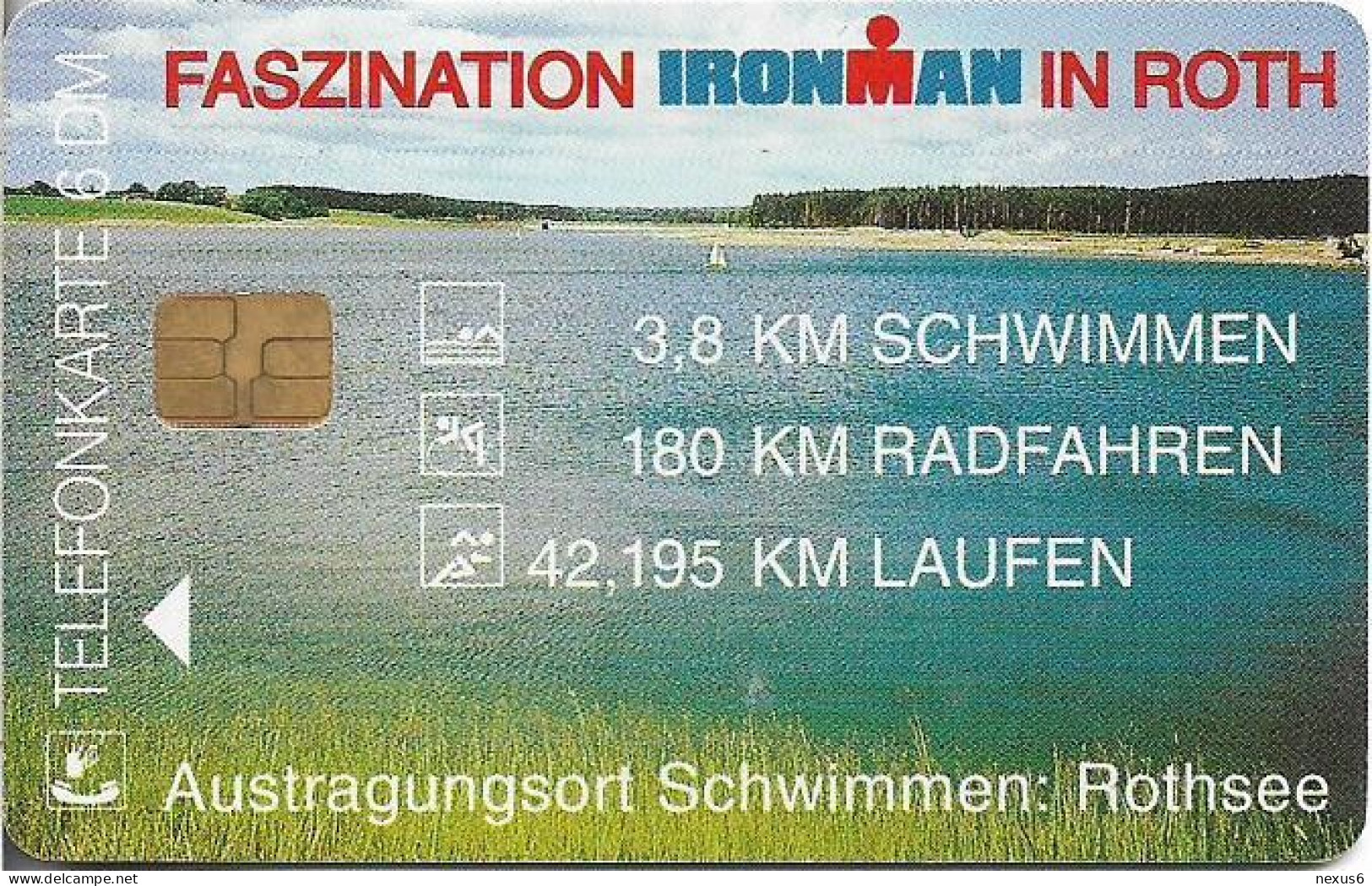 Germany - Quelle Ironman Europe In Roth - O 1020 - 06.1994, 6DM, 1.000ex, Used - O-Series : Customers Sets