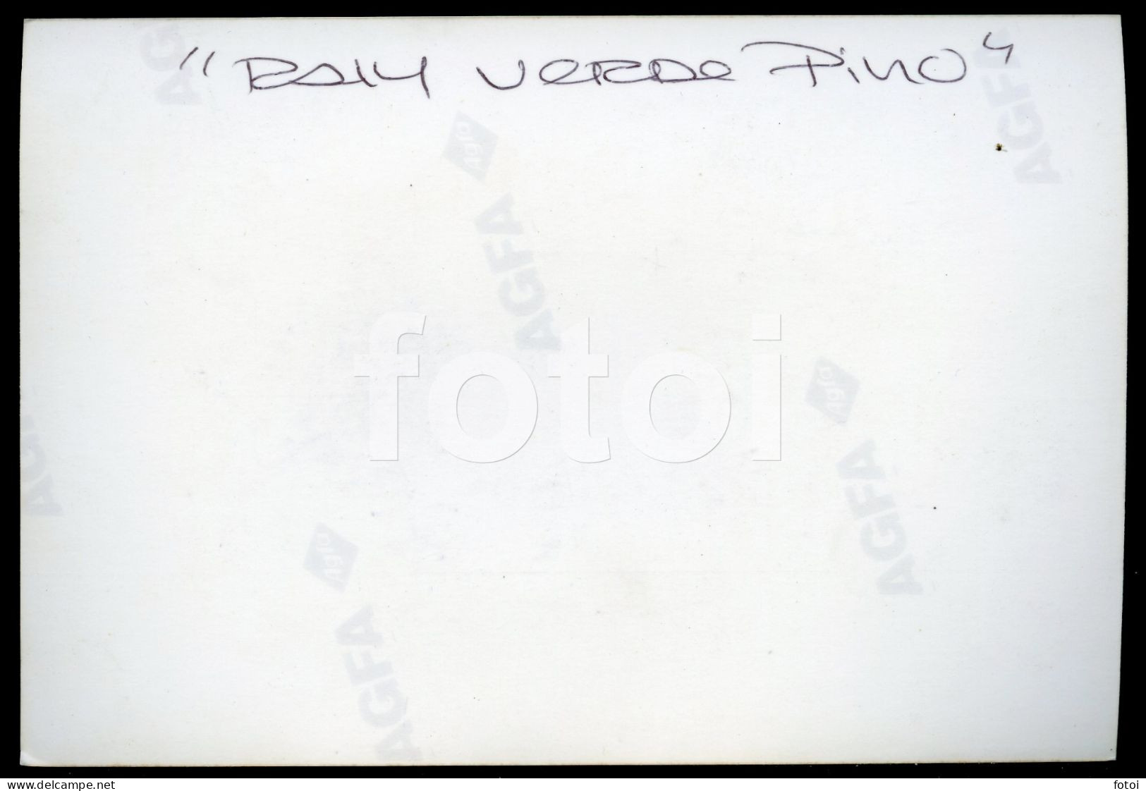 1990s ORIGINAL PHOTO RALLYE RALLY RALI VERDE PINO RACING CAR FORD ESCORT MKI COSWORTH STAND ABRANTES - Cars