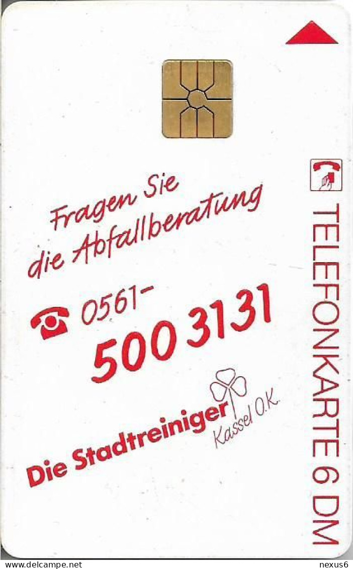 Germany - Die Stadtreiniger Kassel - O 0501 - 04.1994, 6DM, 1.000ex, Used - O-Series : Séries Client