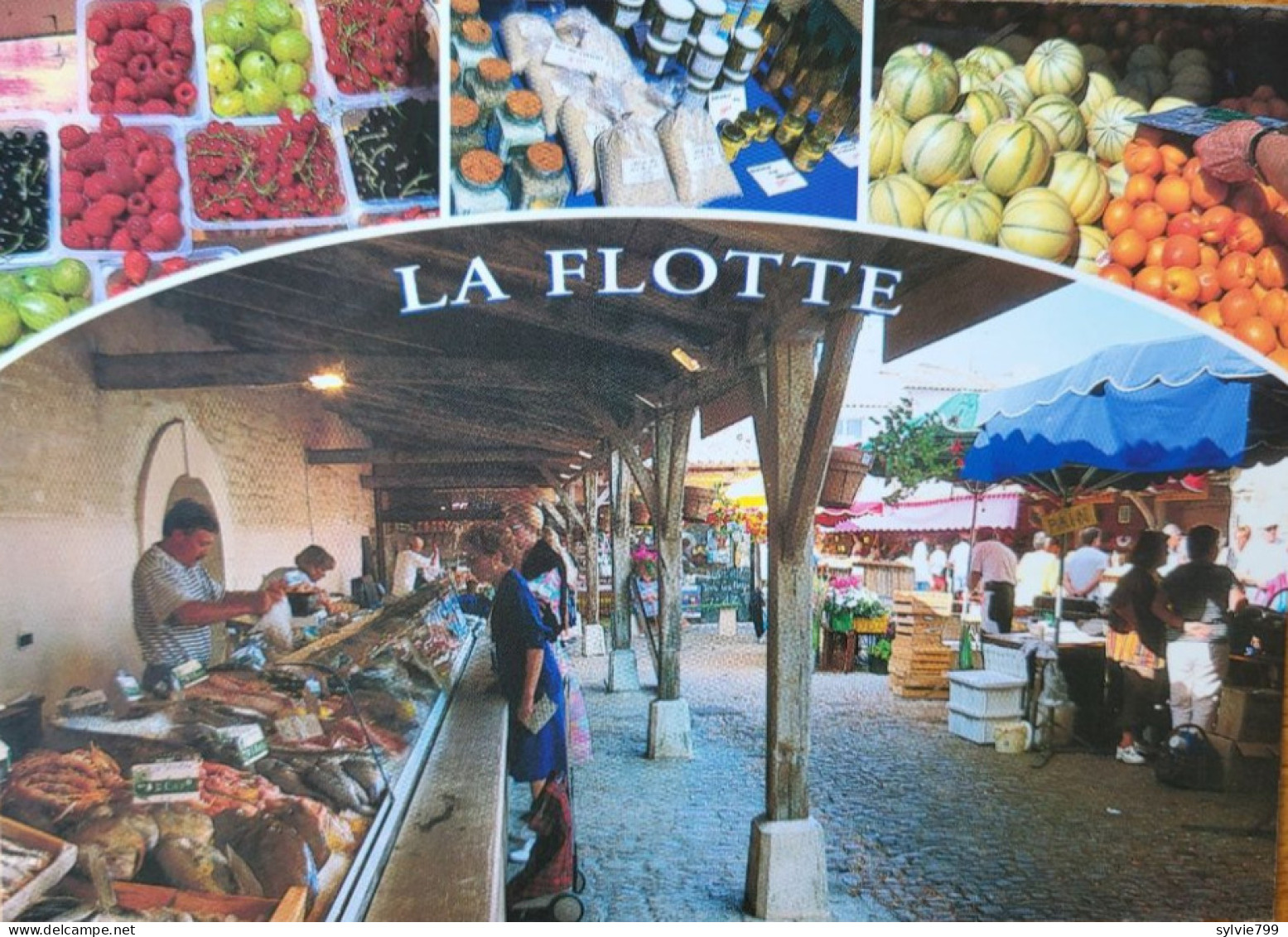 Ile De Ré - La Flotte - Jour De Marché - Ile De Ré