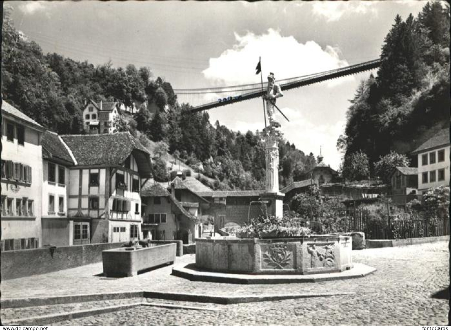 11018314 Fribourg FR Brunnen Fribourg - Sonstige & Ohne Zuordnung