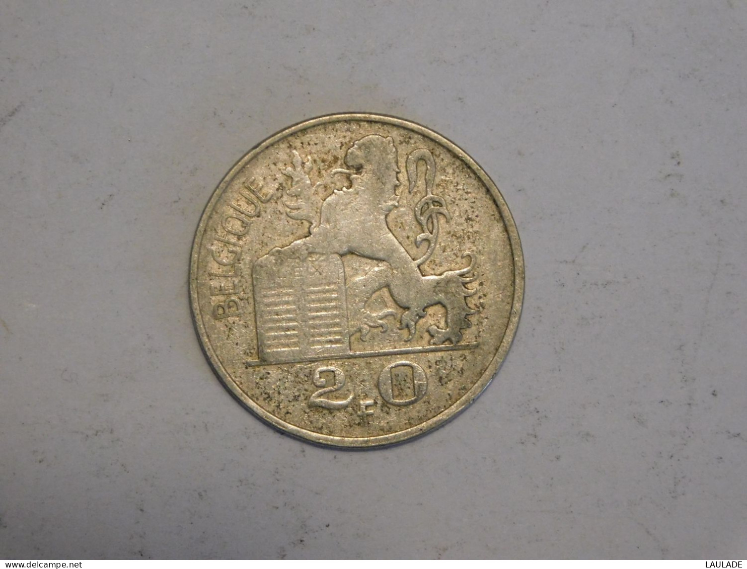BELGIQUE 20 Francs 1949 Silver, Argent - 20 Francs