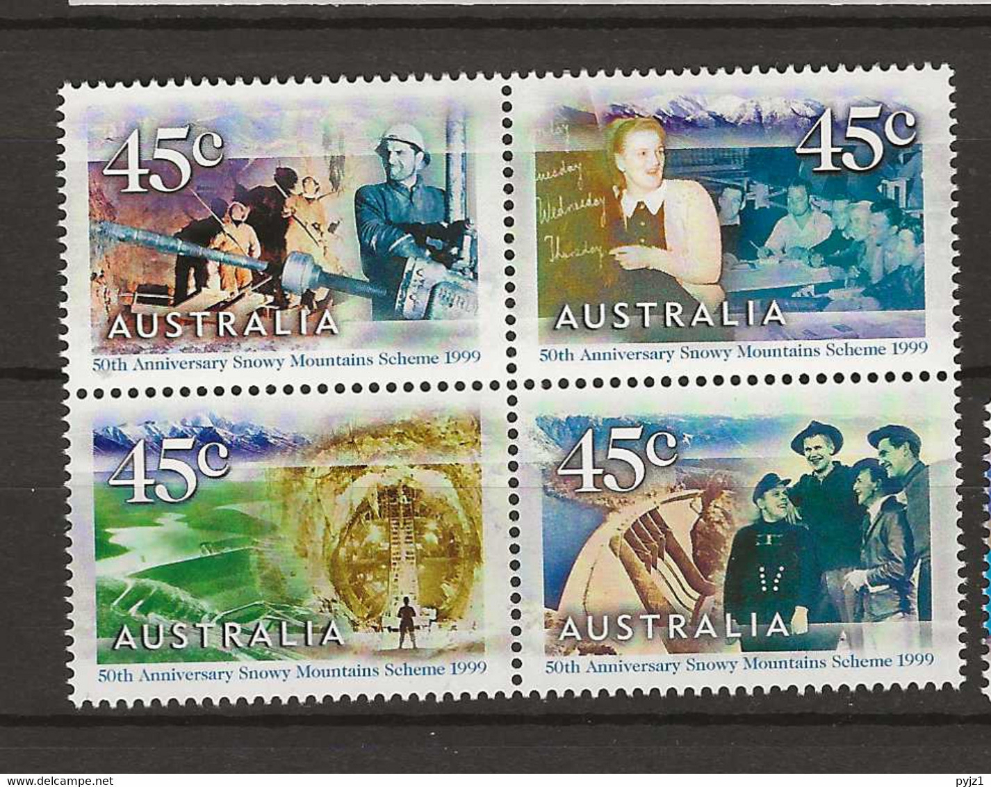 1999 MNH Australia Mi 1836-39 Postfris** - Neufs