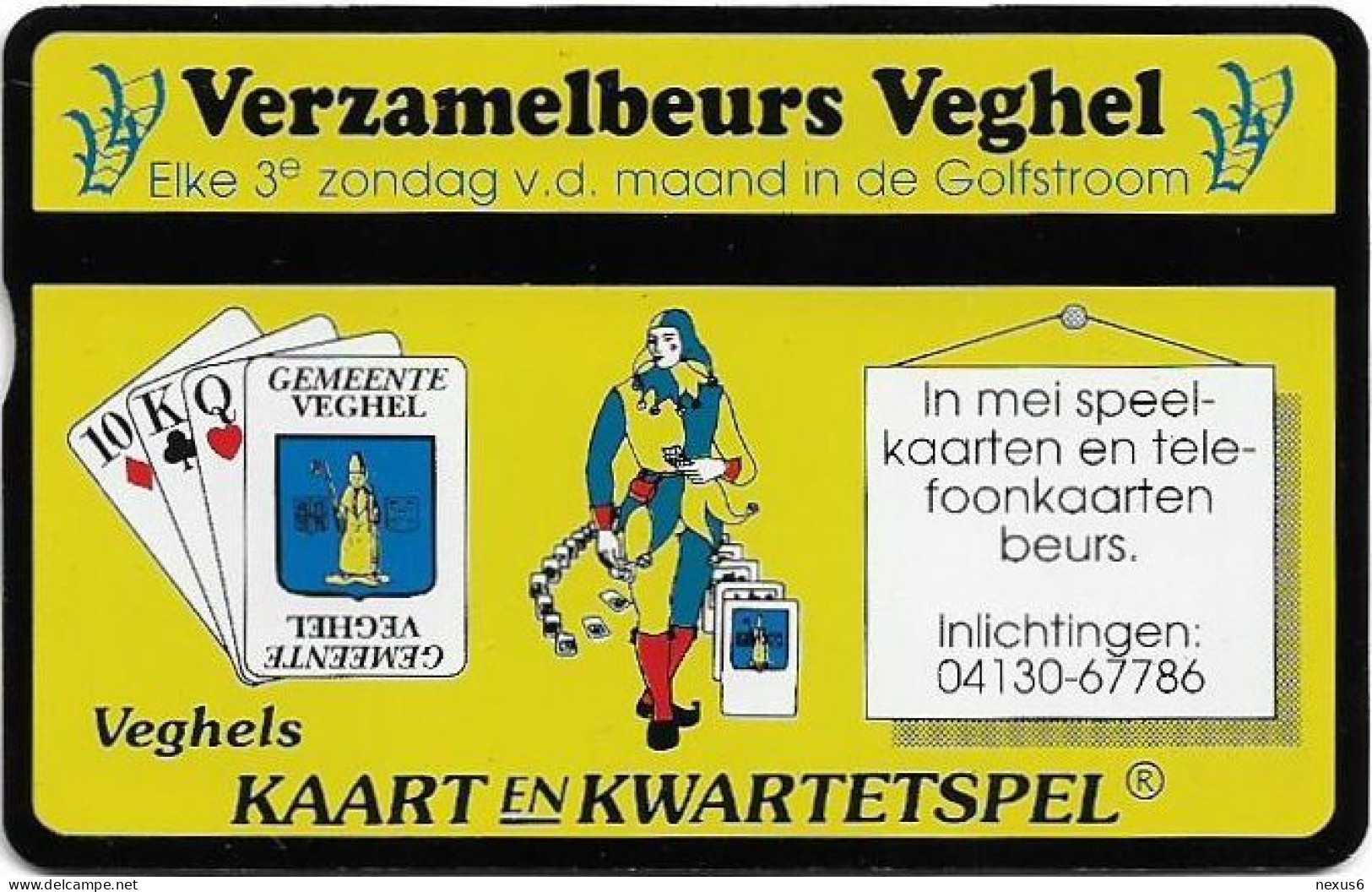 Netherlands - KPN - L&G - RCZ501 - Veghels Kaart En Kwartetspel 1 - 249B - 4Units, 09.1991, 1.000ex, Mint - Private