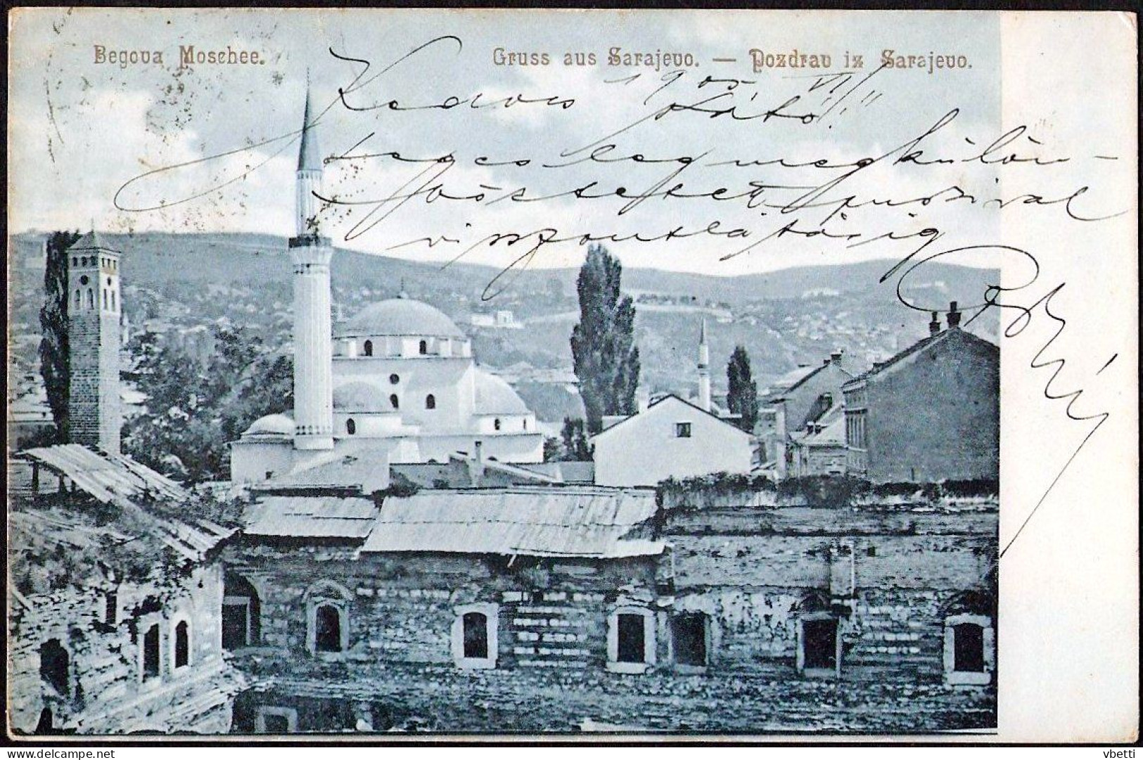 Bosnia And Herzegovina: Sarajevo, Begova Moschee  1905 - Bosnie-Herzegovine