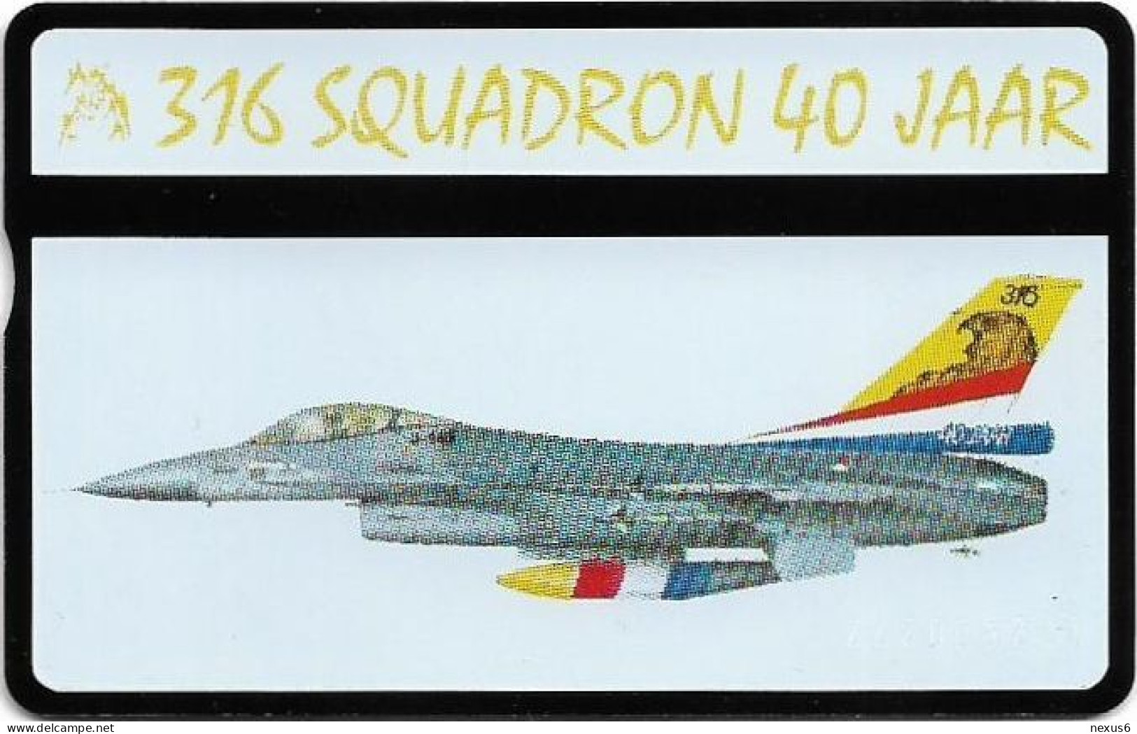 Netherlands - KPN - L&G - RCZ630 - 316 Squadron 40 Jaar - 212A - 4Units, 09.1991, 1.000ex, Mint - Private