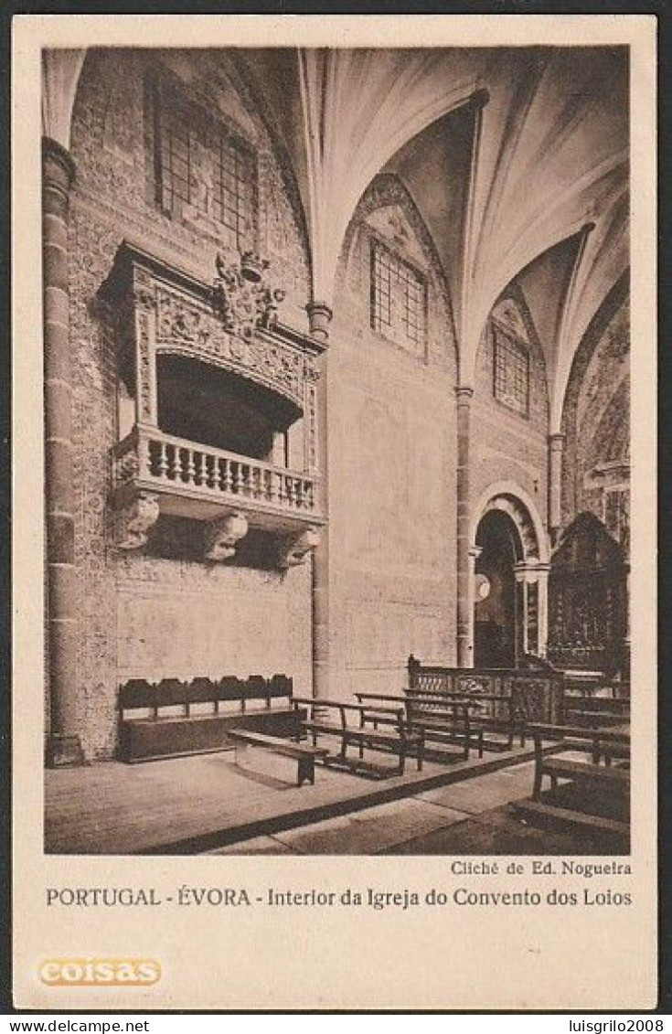 Évora - Interior Da Igreja Do Convento Dos Loios - Evora
