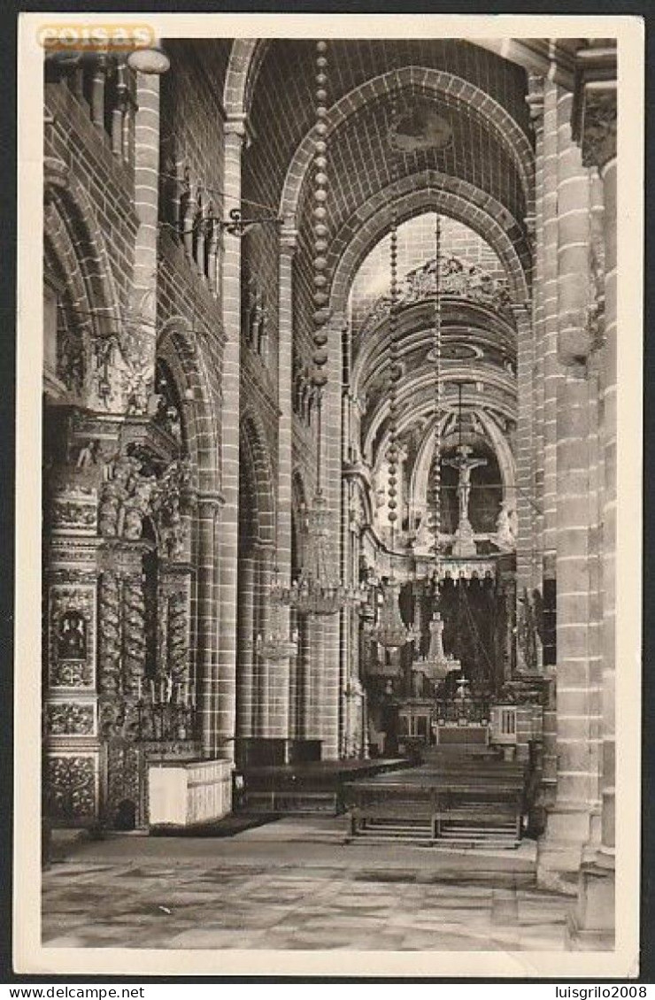 Évora - Catedral, Nave Central -|- Cliché De David Freitas - Evora