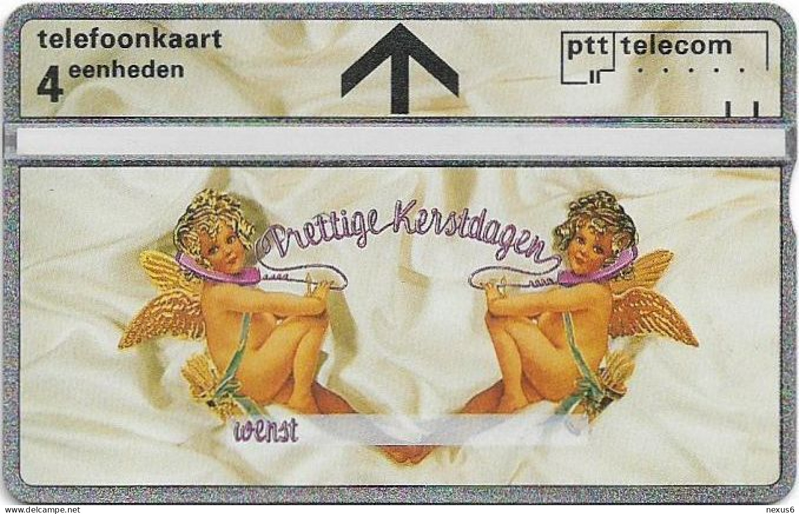 Netherlands - KPN - L&G - R066 - Engelen Prettige Kerstdagen - 344G - 04.1993, 4Units, 2.000ex, Mint - Privées