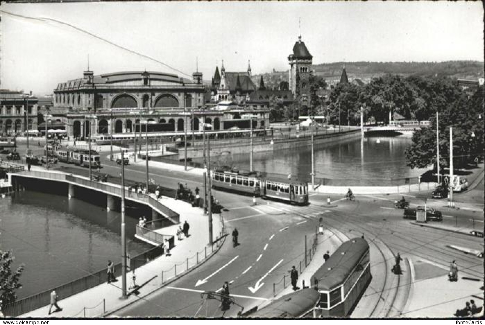 11017921 Zuerich Bahnhofquai Landesmuseum  Zuerich - Other & Unclassified