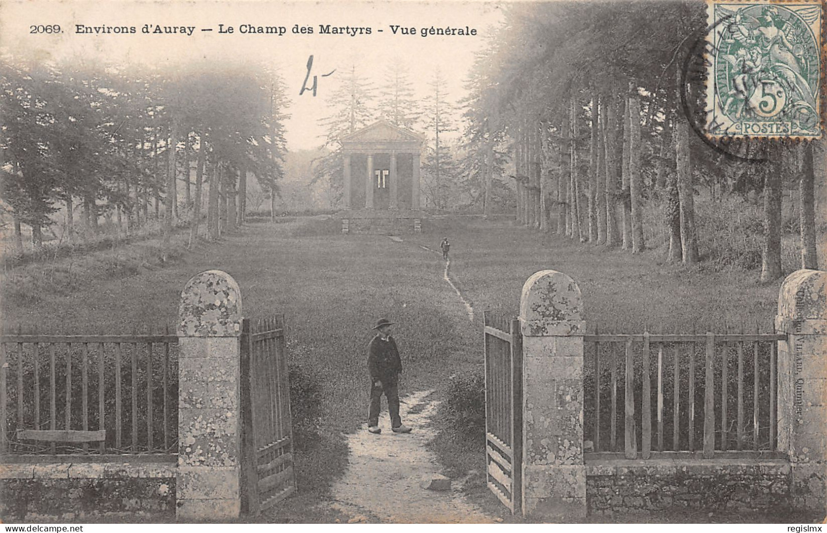 56-AURAY-LE CHAMP DES MARTYRS-N°2163-B/0167 - Auray