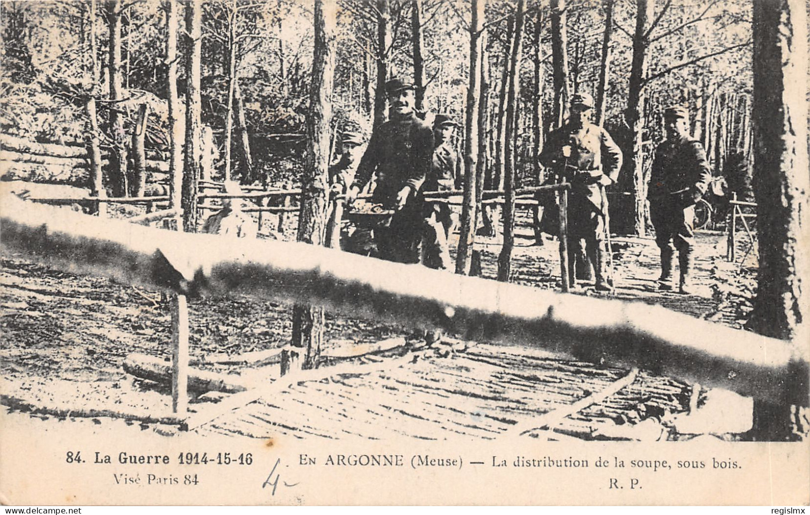 55-ARGONNE-DISTRIBUTION DE LA SOUPE-N°2163-B/0095 - Other & Unclassified