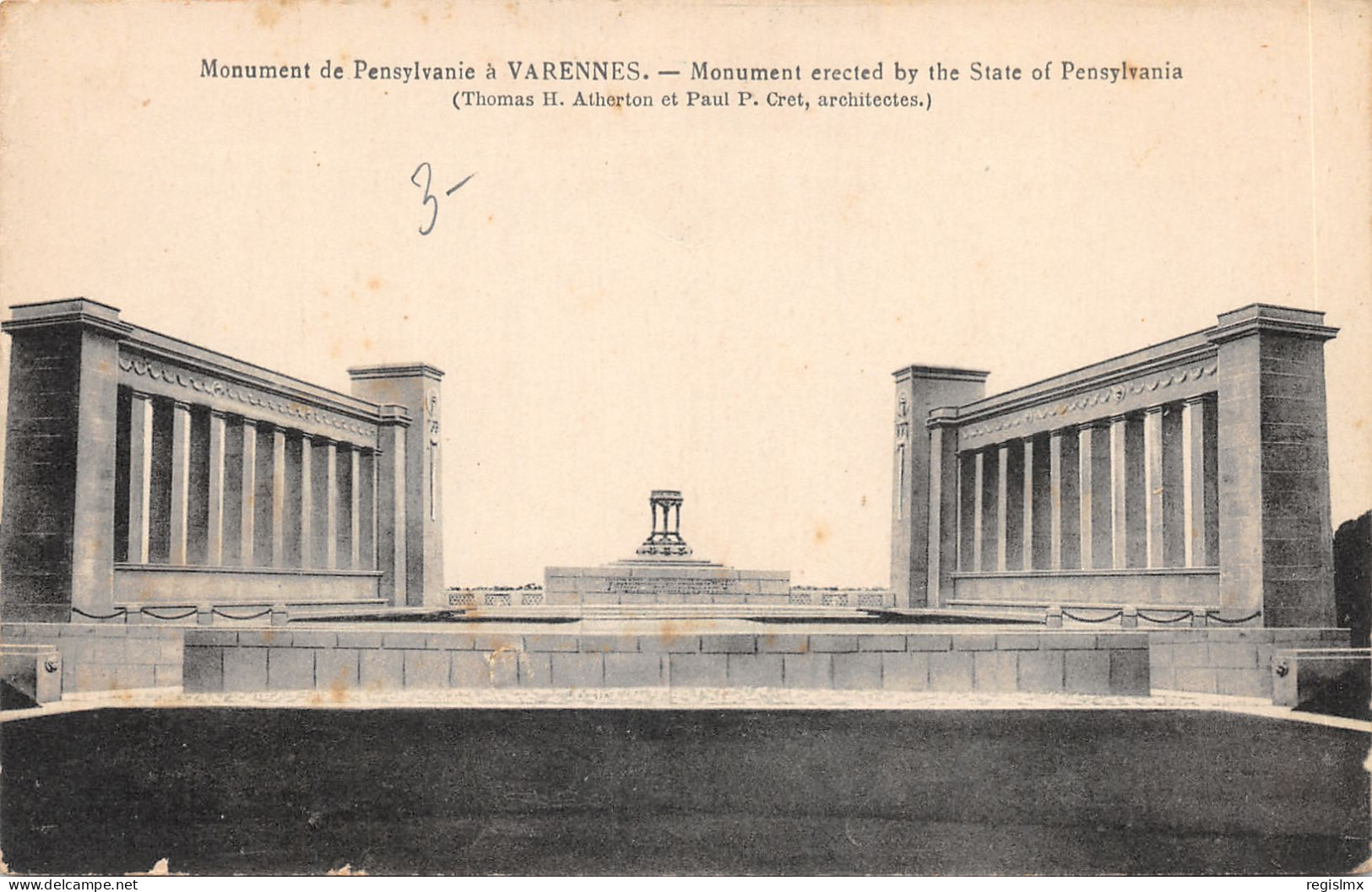 55-VARENNES-MONUMENT DE PENSYLVANIE-N°2163-B/0077 - Other & Unclassified