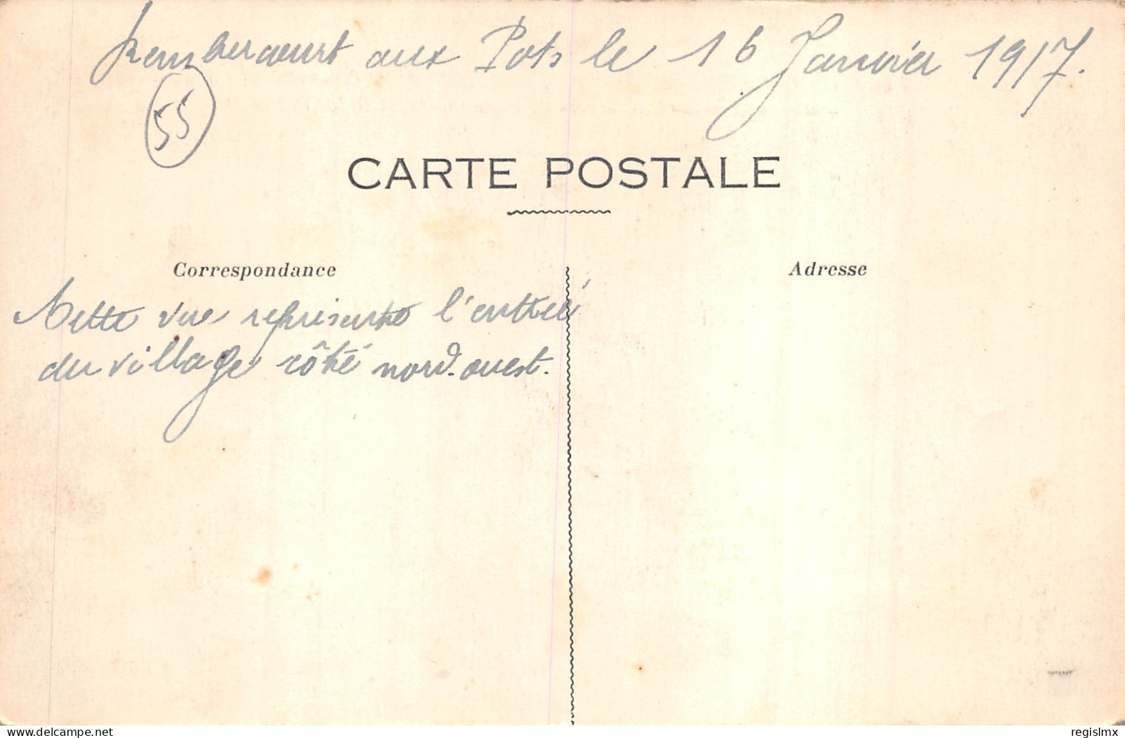 55-REMBERCOURT AUX POTS-RUINES-N°2163-B/0051 - Other & Unclassified