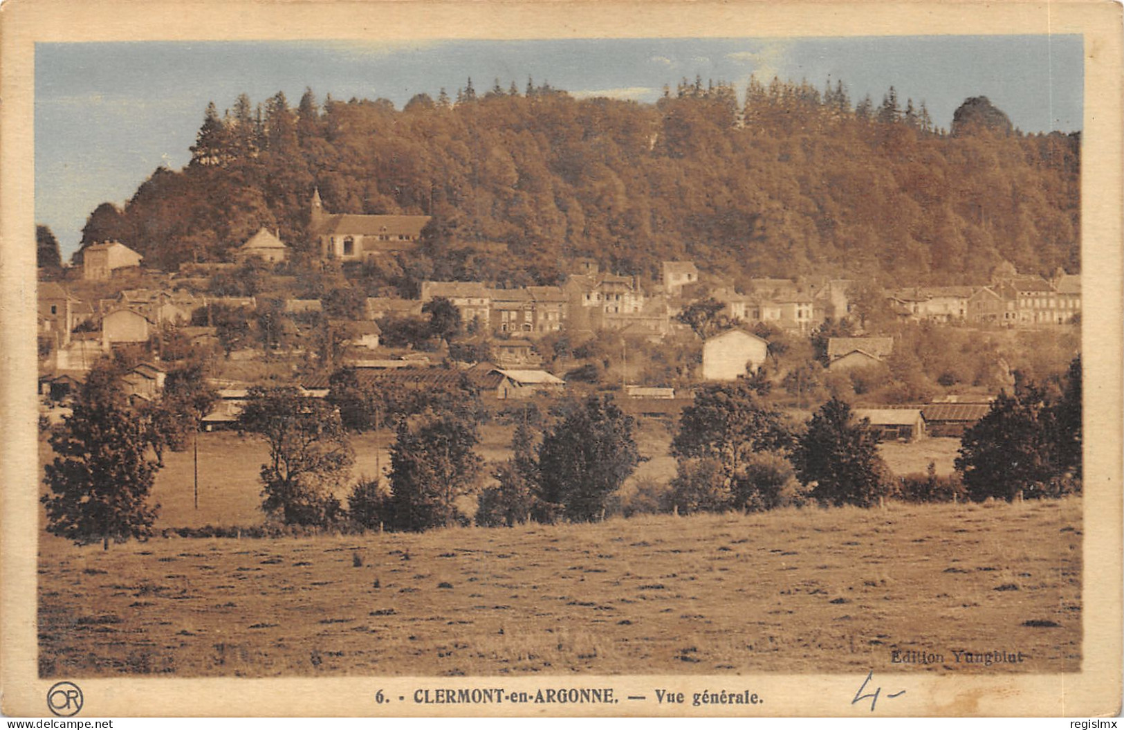 55-CLERMONT EN ARGONNE-N°2163-B/0047 - Clermont En Argonne