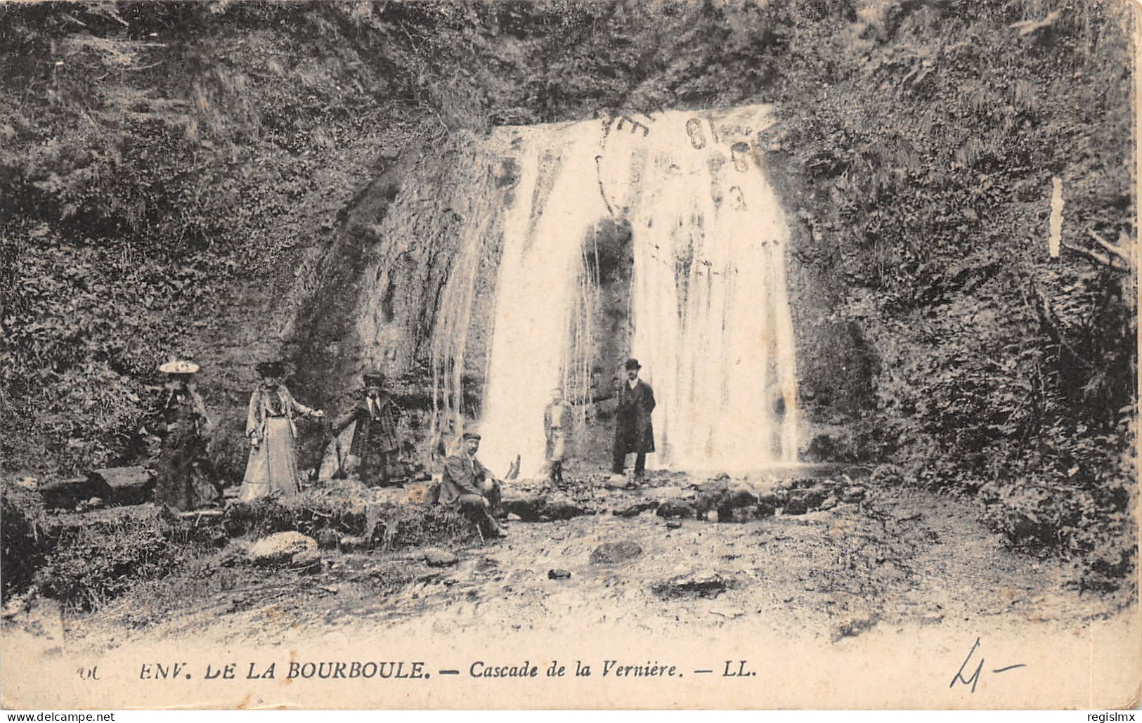 63-LA BOURBOULE-CASCADE DE LA VERNIERE-N°2163-E/0217 - La Bourboule