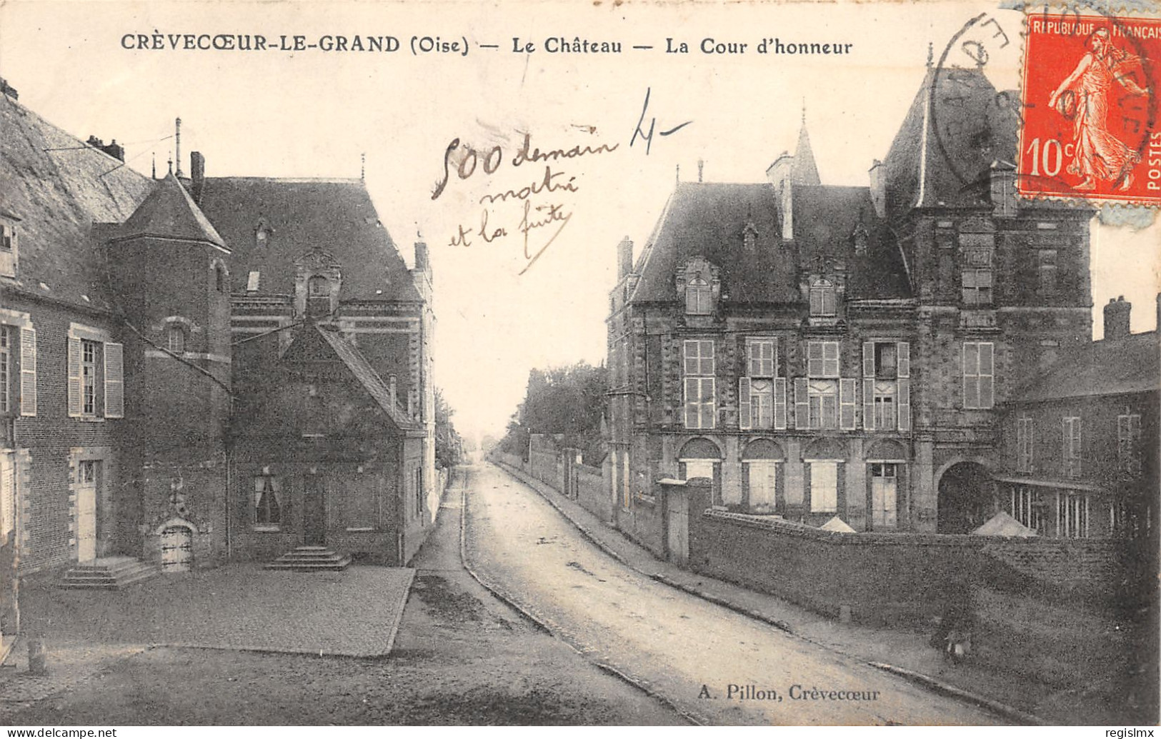 60-CREVECOEUR LE GRAND-N°2163-D/0159 - Crevecoeur Le Grand