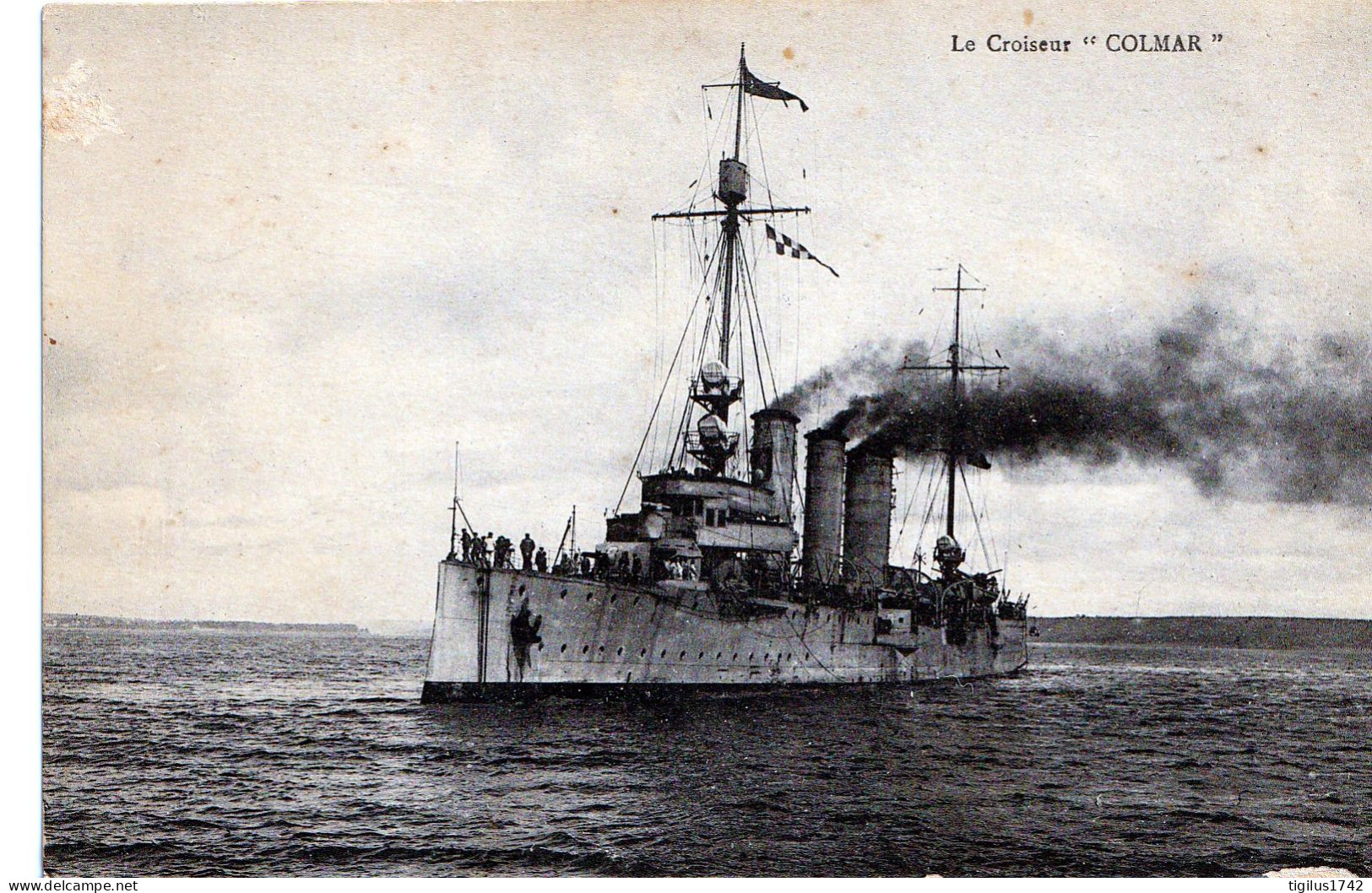 Navire De Guerre Le Croiseur Colmar (ex. Kolberg) - Matériel