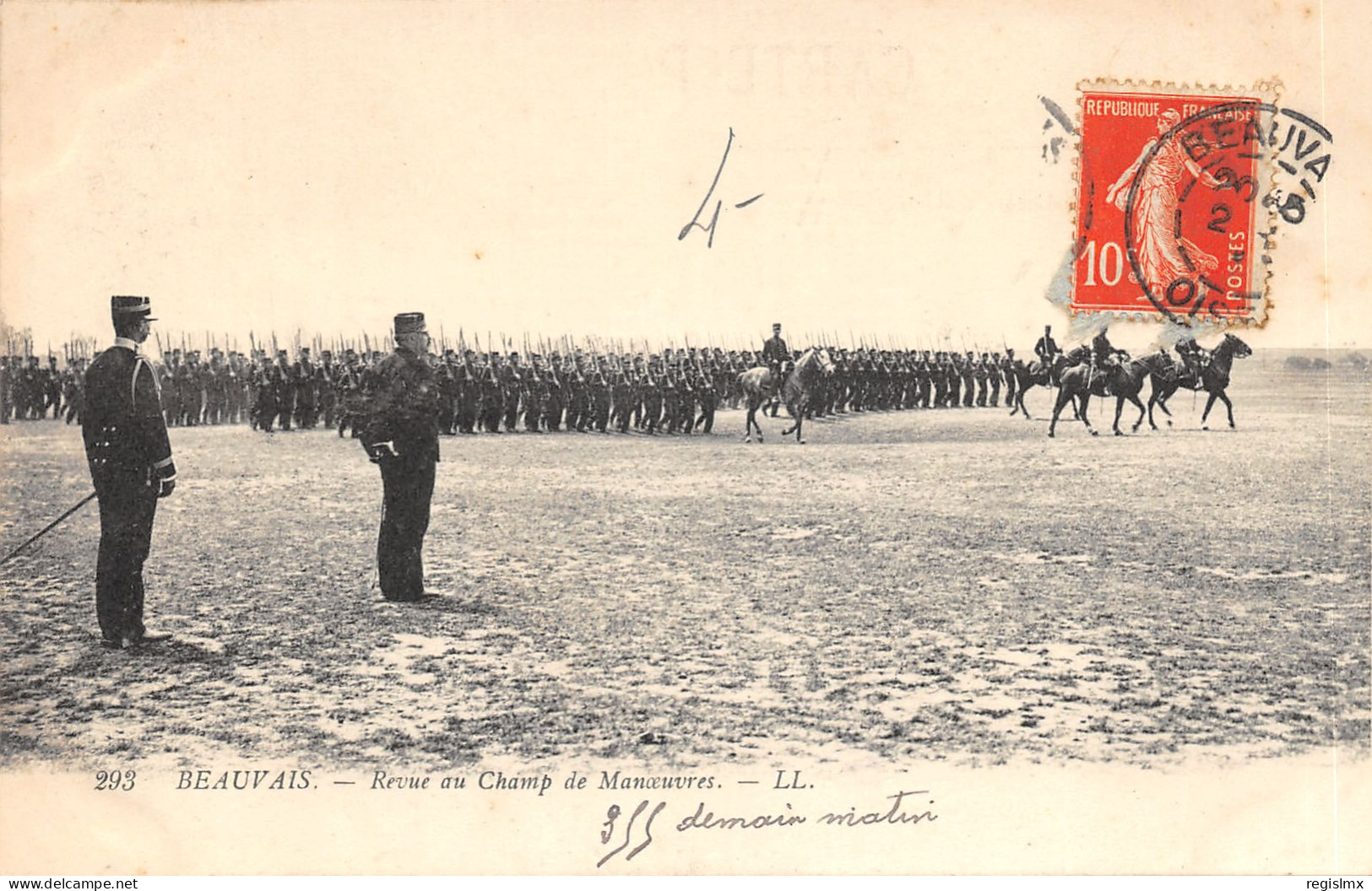 60-BEAUVAIS-CHAMP DE MANŒUVRES-N°2163-D/0103 - Beauvais