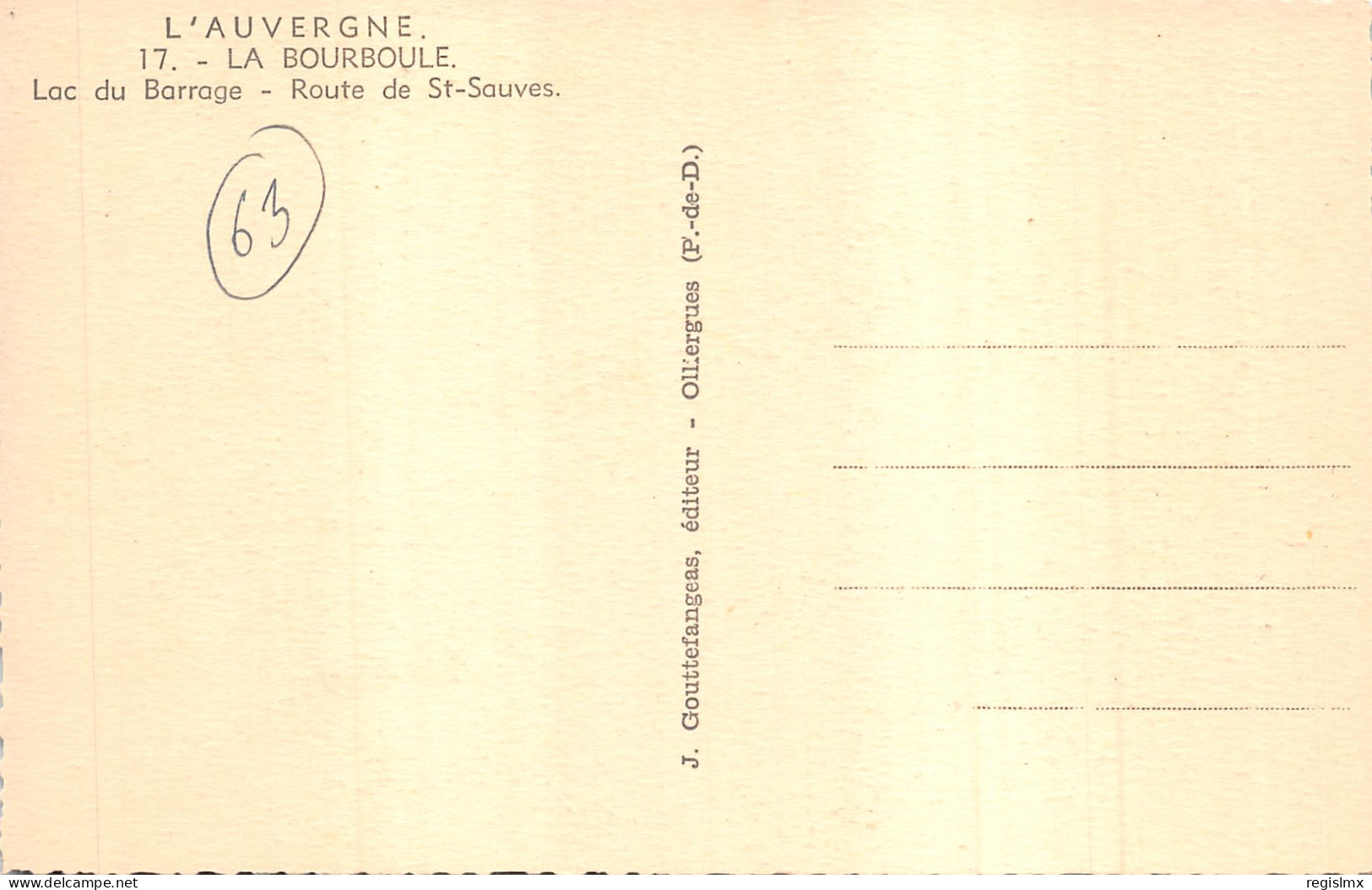 63-LA BOURBOULE-N°2163-F/0161 - La Bourboule