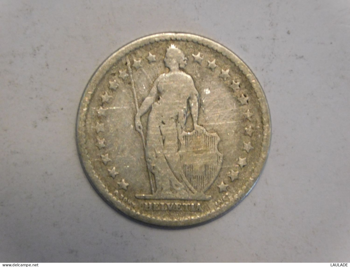 SUISSE 2 Francs 1874 Silver, Argent Franc - 2 Franken