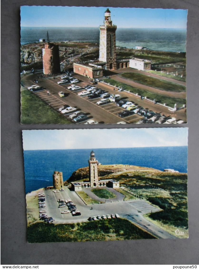 CP 22 Côte D'Armor FREHEL - Lot De 2 Cartes Postales - Le Grand Phare -  En Avion Au Dessus De ... Le Phare - Cap Frehel