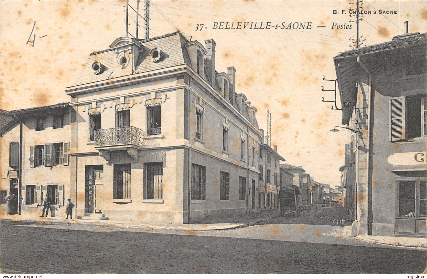 69-BELLEVILLE SUR SAONE-N°2164-A/0047 - Belleville Sur Saone