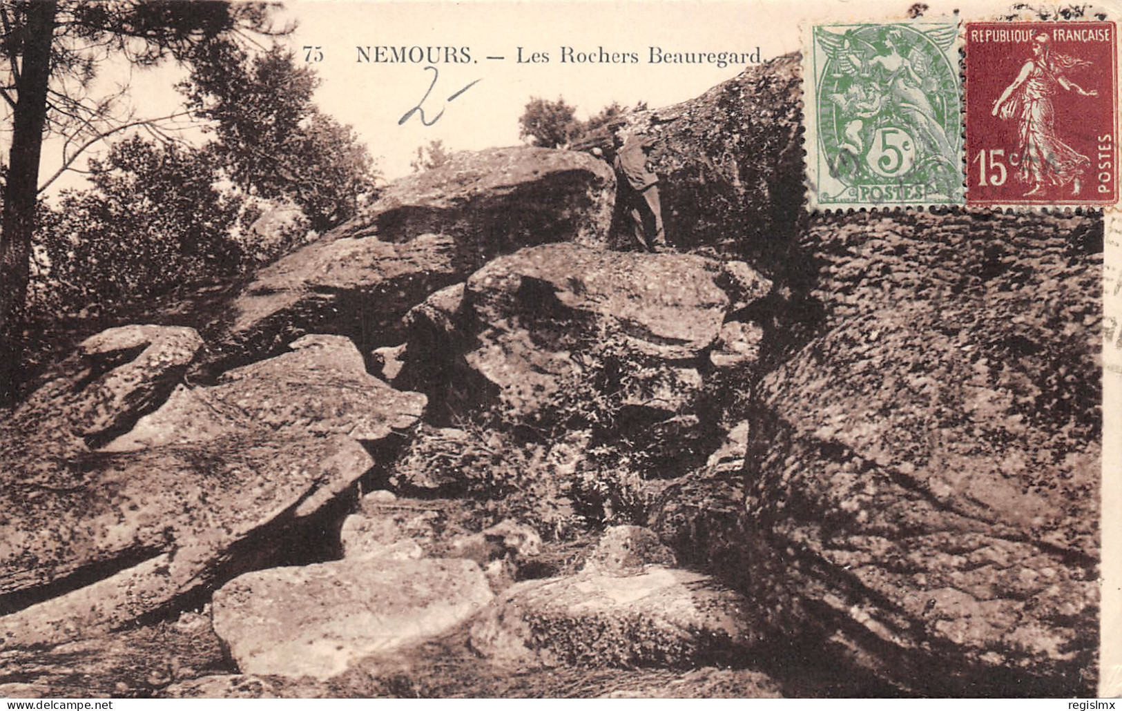 77-NEMOURS-N°2164-F/0025 - Nemours