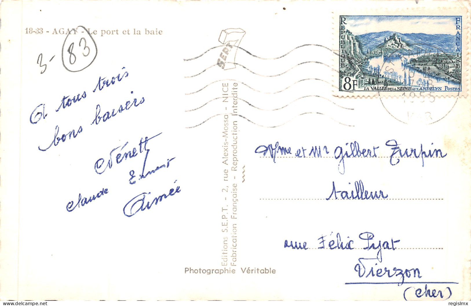 83-AGAY-N°2164-H/0301 - Other & Unclassified