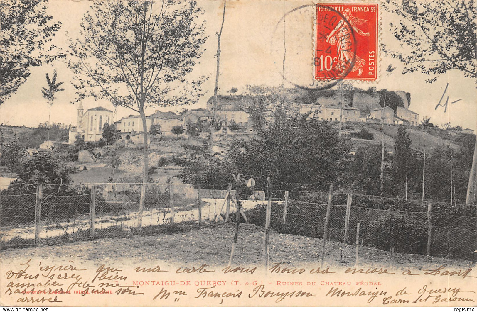 82-MONTAIGU DE QUERCY-N°2164-H/0145 - Montaigu De Quercy