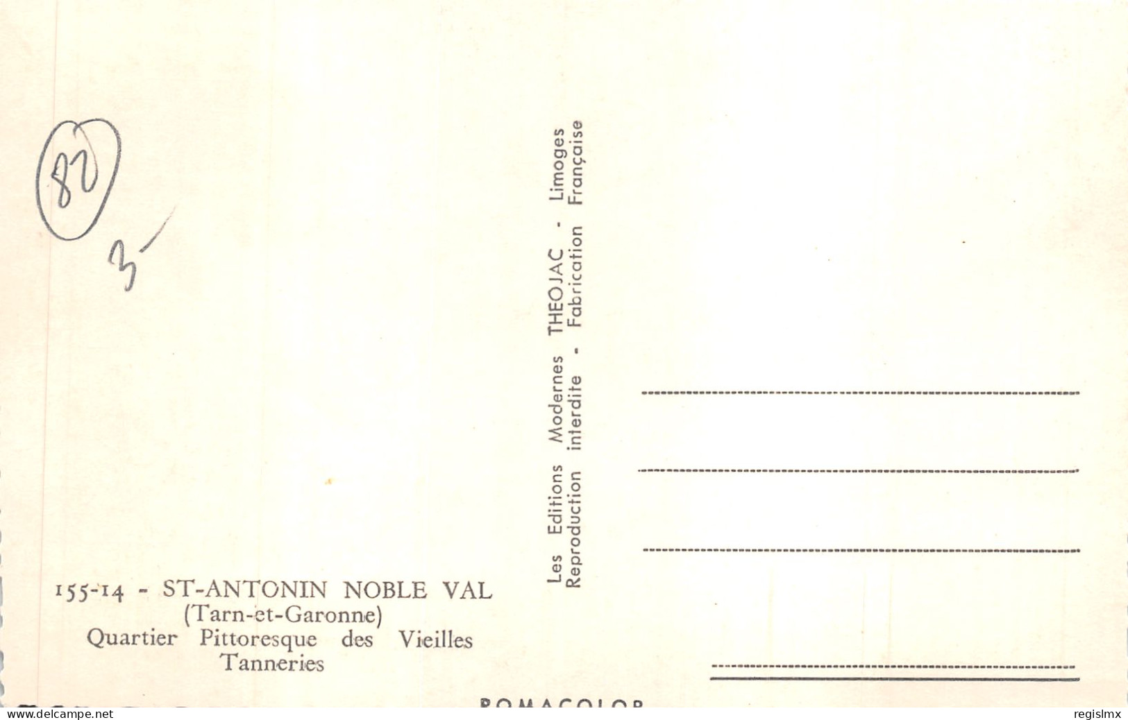 82-SAINT ANTONIN NOBLE VAL-N°2164-H/0089 - Saint Antonin Noble Val