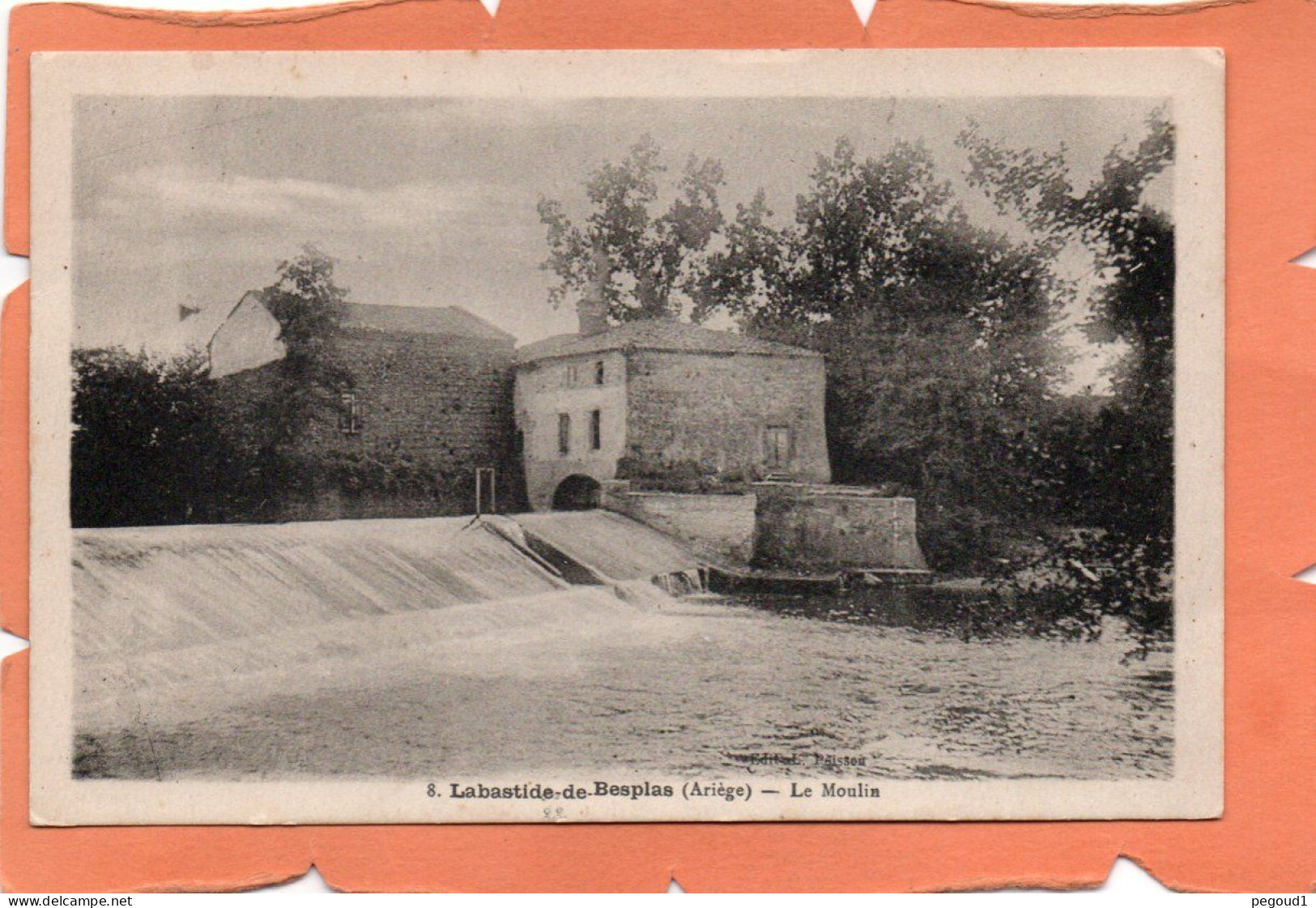 LA BASTIDE-de-BESPLAS  (ARIEGE)  " LE MOULIN "  Achat Immédiat - Autres & Non Classés