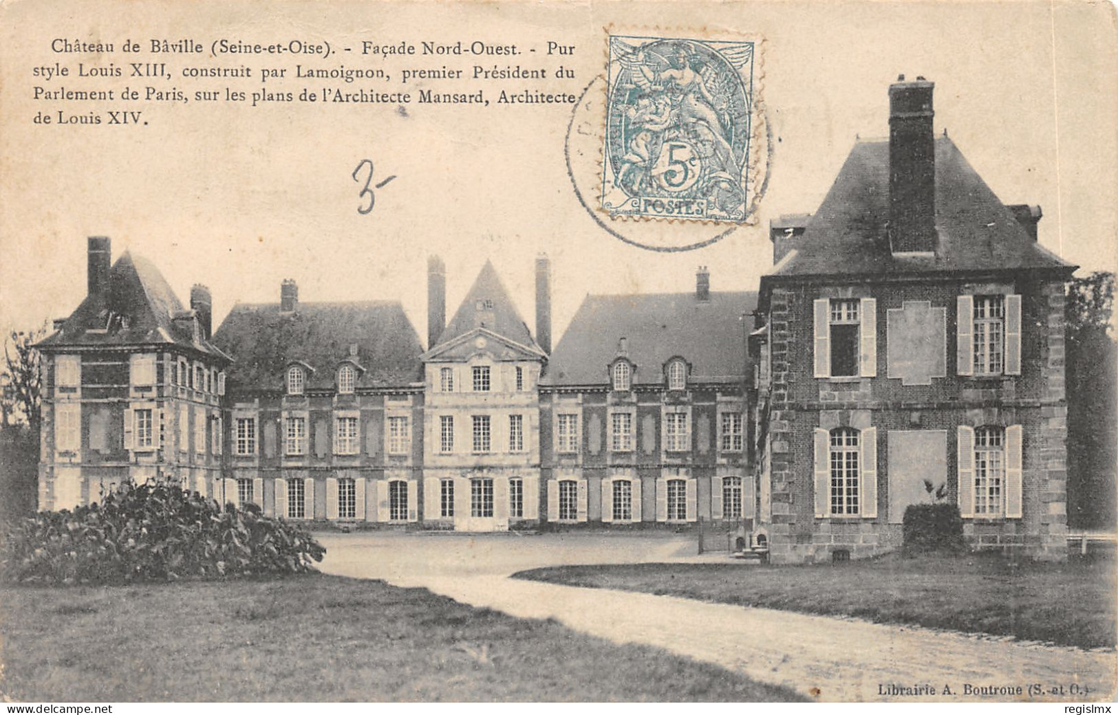 91-BAVILLE-LE CHATEAU-N°2165-C/0121 - Other & Unclassified
