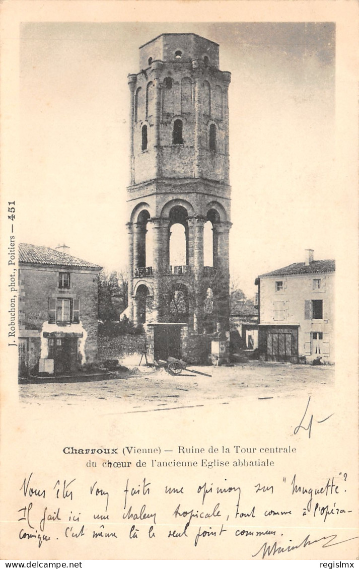 86-CHARROUX-N°2165-B/0001 - Charroux