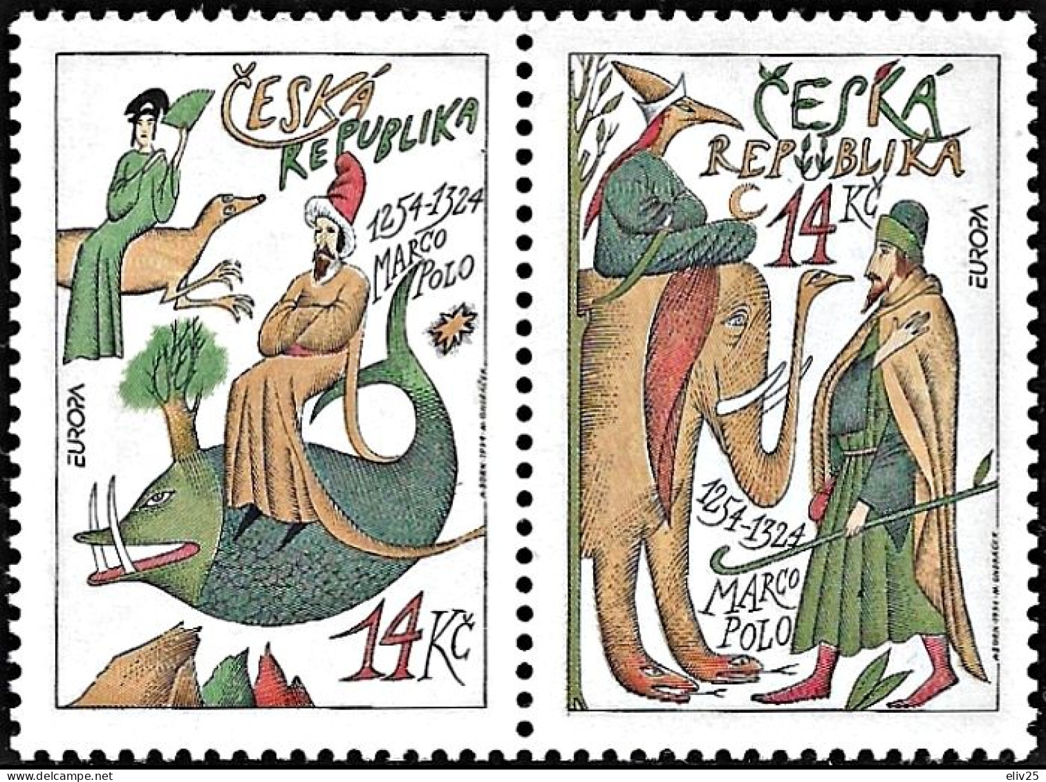 Czech Republic 1994, Europa CEPT - 1 V. MNH - 1994